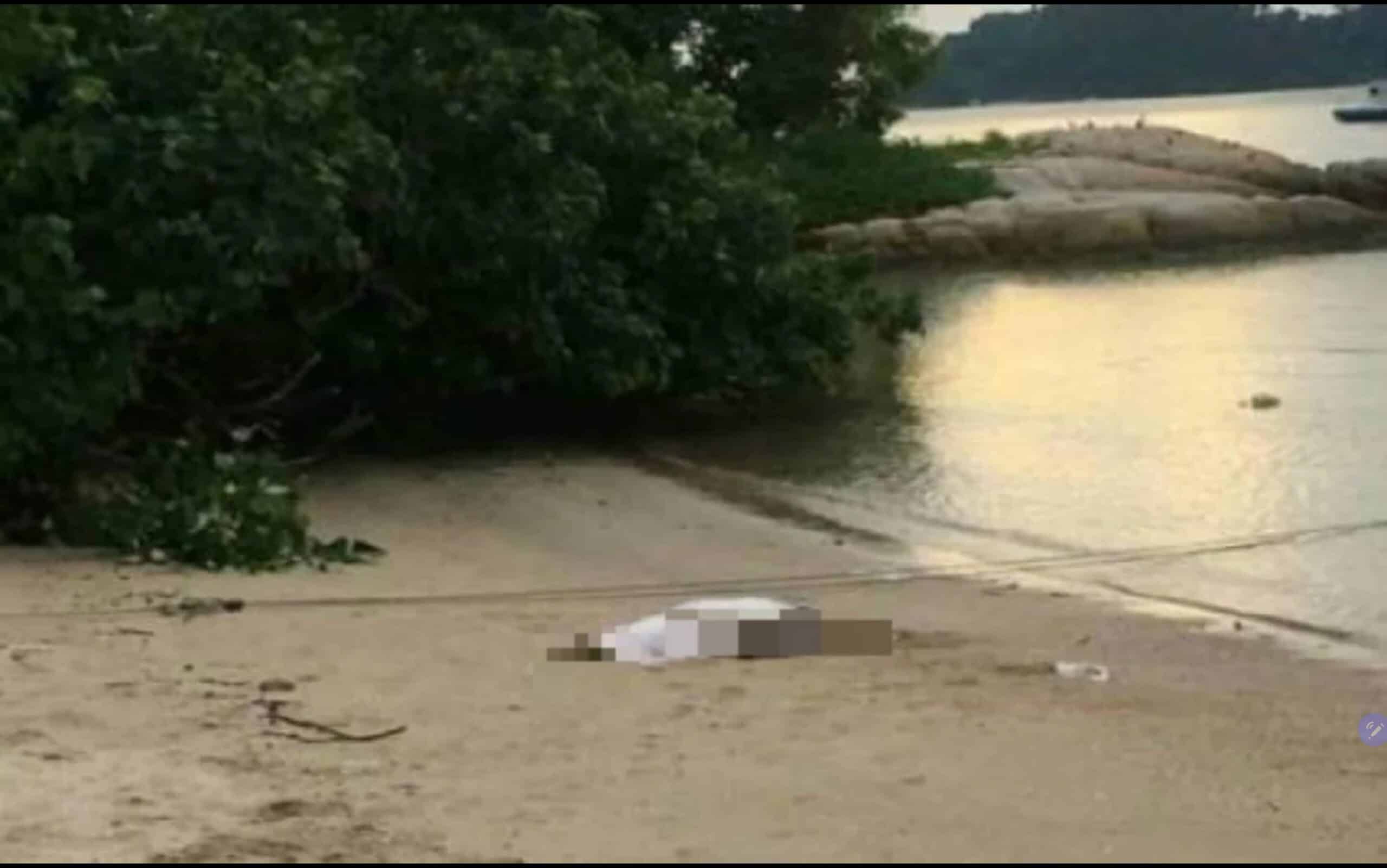 Gempar!! Mayat lelaki ditemui terapung di Teluk Batik