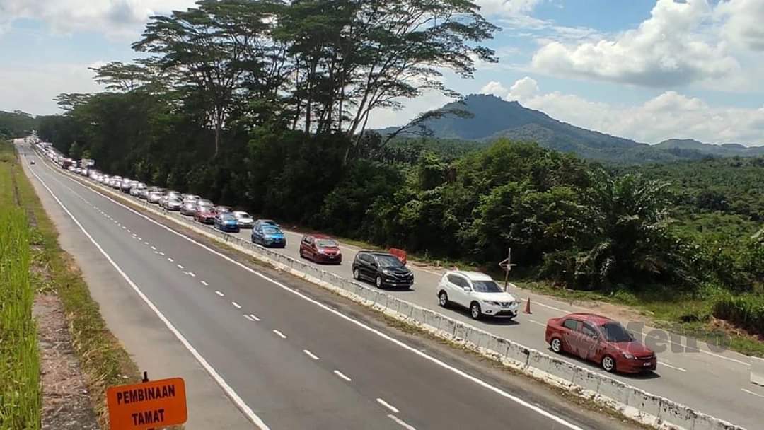Jalan Persekutuan Kuala Lumpur – Ipoh sesak