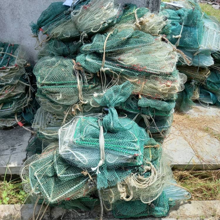Jabatan Perikanan Perak rampas 147 bubu naga
