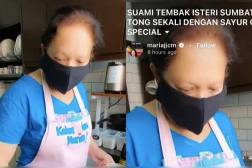 “Sumbat dalam tong” – Netizen selar video masakan Maria Tunku Sabri