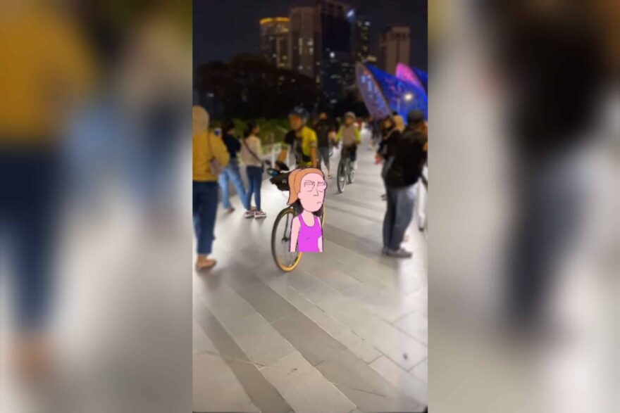 Geng basikal buat hal lagi Geng basikal buat hal lagi