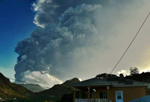Letusan gunung berapi La Soufriere boleh mempengaruhi iklim dunia