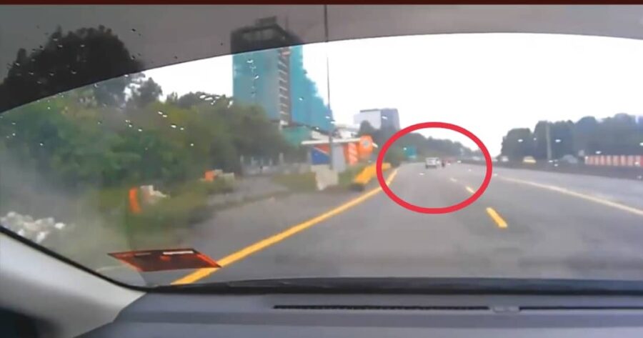 [Video] Langgar lari: Penunggang motosikal dirempuh kereta secara tiba-tiba