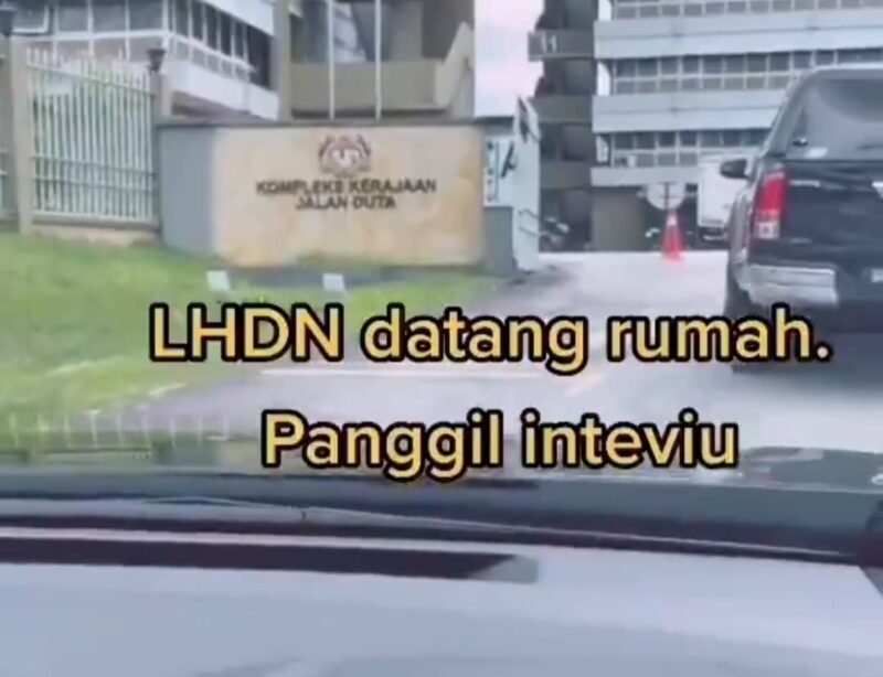 [Video] ‘Flex harta, salahkan bangsa sendiri’ – Lelaki ini dikecam gara-gara LHDN datang rumah panggil ‘interview’