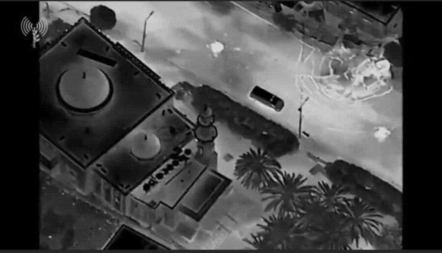 Video imej satelit IDF yang didakwa telah berjaya bom laluan bawah tanah Al Qa$$am