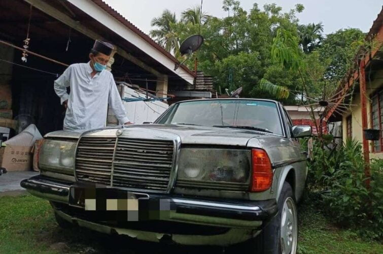 Memori Mercedes-Benz pemberian Allahyarham Mufti Perak, Harussani