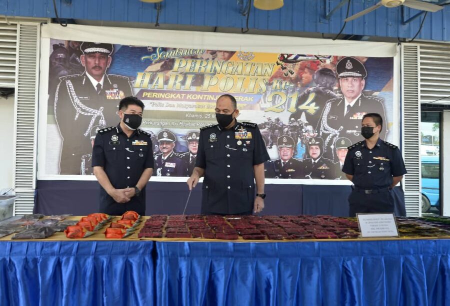 Enam individu termasuk dua pasangan suami isteri ditahan, polis rampas dadah RM2 juta