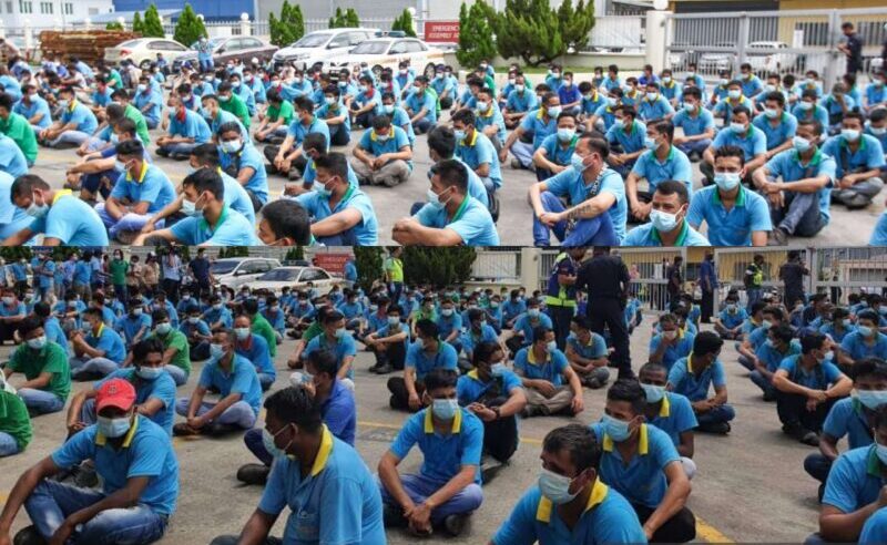 [Video] 350 sedang bekerja ketika serbuan dibuat, netizen minta dedah wajah majikan kilang!