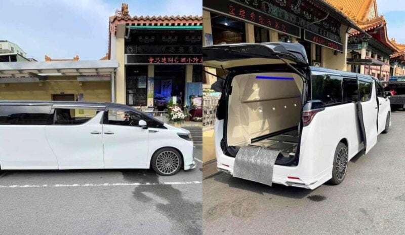 Netizen terkejut Toyota Alphard jadi ‘kereta mayat’ sahaja di China