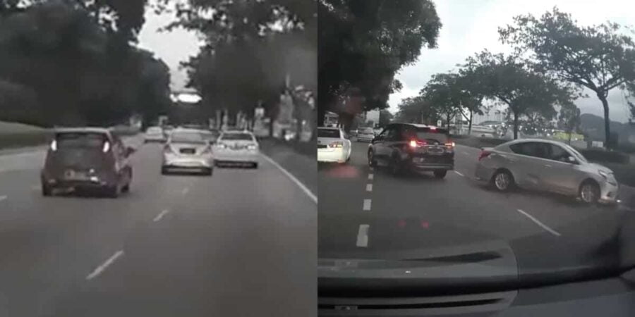 Netizen bengang lihat Nissan Almera pandu secara ‘zig-zag’ sehingga mengakibatkan kemalangan