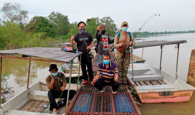 Sungai Perak tumpuan kaki pancing udang galah