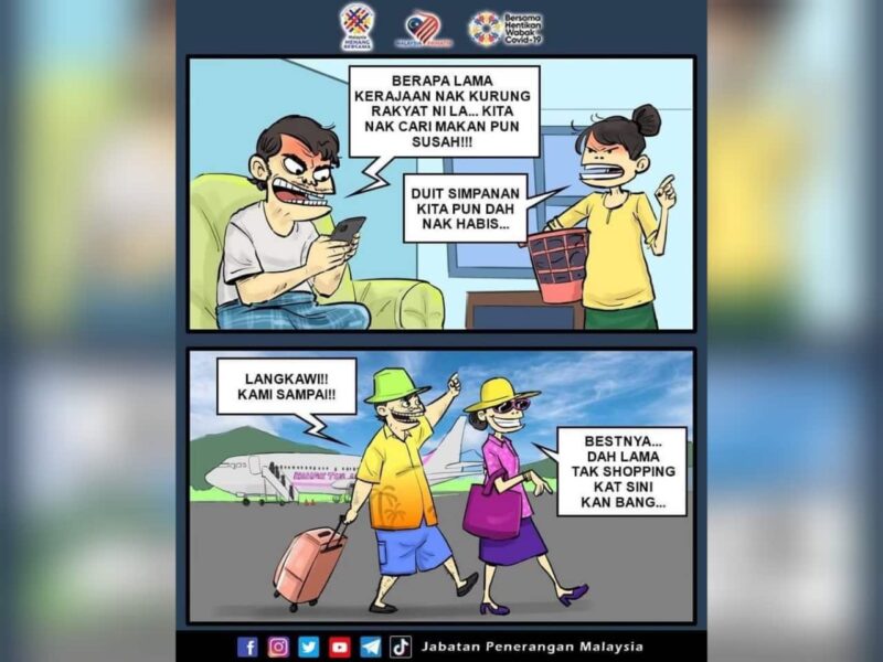 Tular kartun ‘sindir’ rakyat, Jabatan Penerangan tetap pertahan penerbitannya