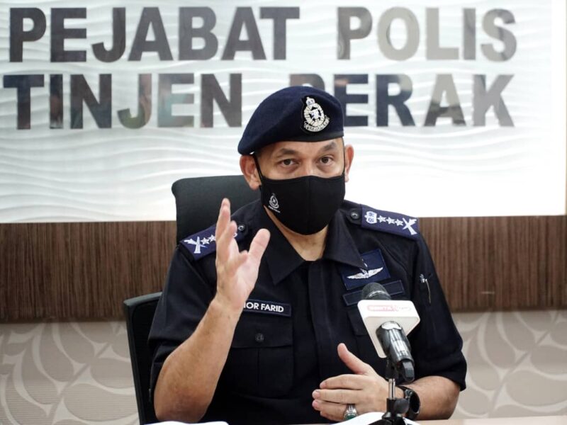 Polis terima 223 laporan di Perak tolak vaksin