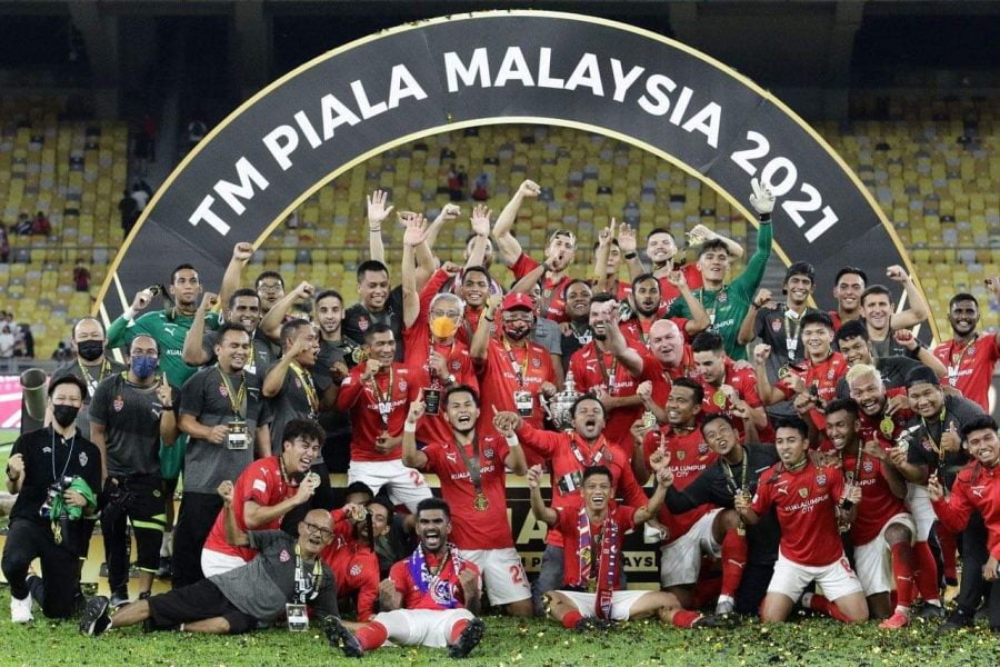 Tahniah KL City, dari pasukan tercorot ke Juara TM Piala Malaysia