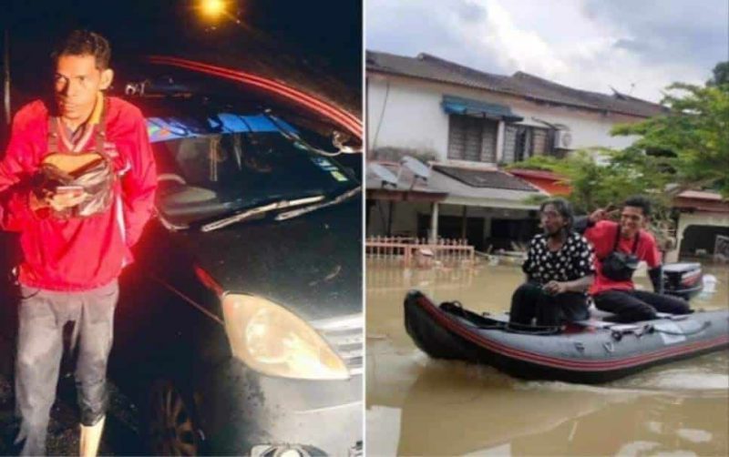 Kisah Abang Viva Viral bawa bot dan RM50, bantu mangsa banjir