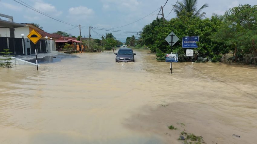 Limpahan air sungai punca banjir di Chemor