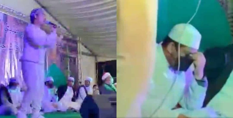 [Video] Waris nyanyi lagu rap di acara agama buat geng Ustaz ‘geleng kepala’