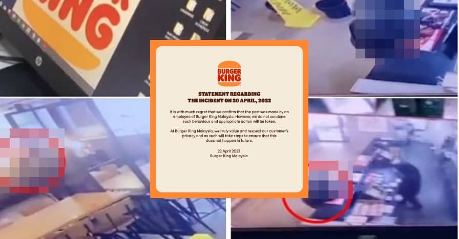 Staf tularkan video pelanggan wanita tak puasa, Burger King Malaysia ambil tindakan