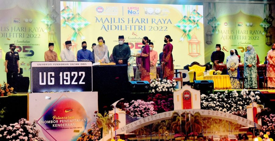 Raja Permaisuri Perak, Tuanku Zara lancar nombor pendaftaran kenderaan UG