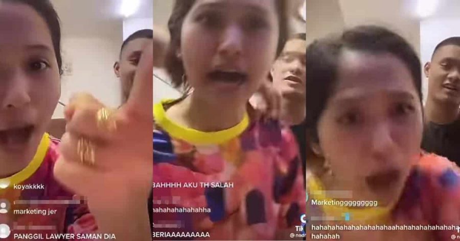 Koyak dituduh pakai duit palsu, netizen menyampah tengok Siti Jamumall ‘memekik’ ketika live
