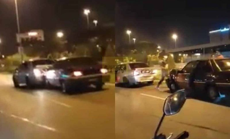 Tular video pemandu Proton Waja pakai plat palsu, pukul kepala pemandu lain