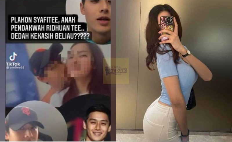 Kantoi bercium, ‘kekasih’ Syafi Tee rupanya pondan?