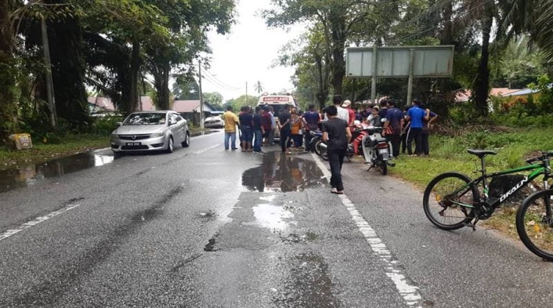 Pelajar tingkatan lima maut nahas dua motosikal Pelajar tingkatan lima maut nahas dua motosikal