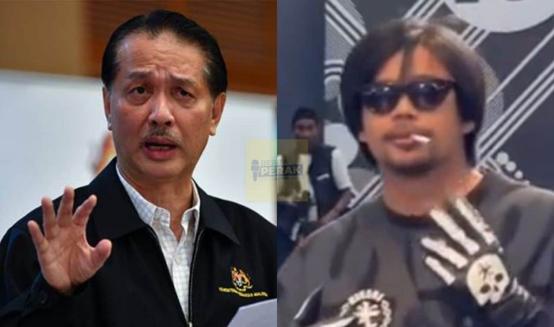 Tunjuk contoh tidak baik, DG Hisham tegur perilaku Noh Hujan pegang rokok di KLFW2022 Tunjuk contoh tidak baik, DG Hisham tegur perilaku Noh Hujan pegang rokok di KLFW2022