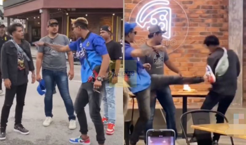 Tular video pengunjung terajang lelaki buat ‘prank’ amuk di kedai makan
