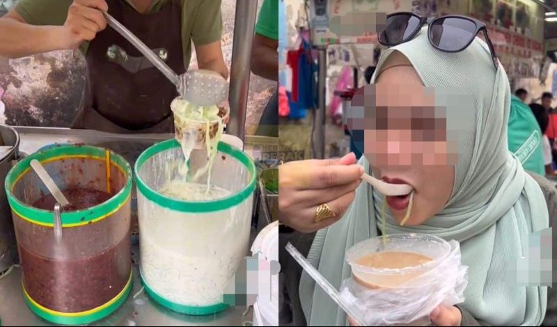 “Orang Penang pun tak pi!” – Influencer reviu cendol popular di Pulau Pinang, rupanya tak halal?