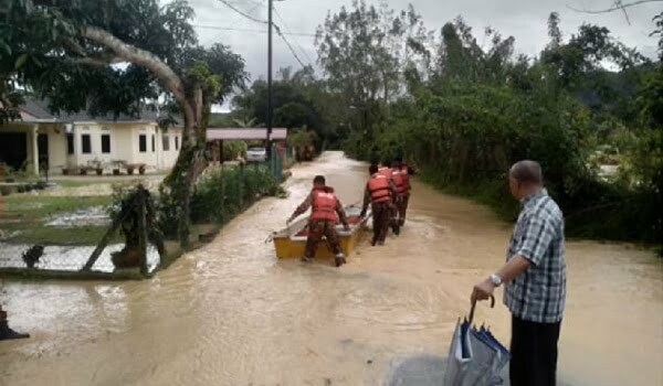 Jumlah mangsa banjir di Pahang, Perak meningkat