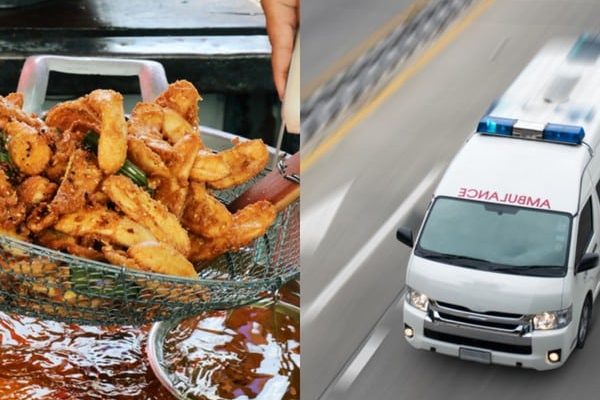 Pemandu ambulans dikecam berhenti tepi jalan beli pisang goreng semasa bawa pesakit ke hospital