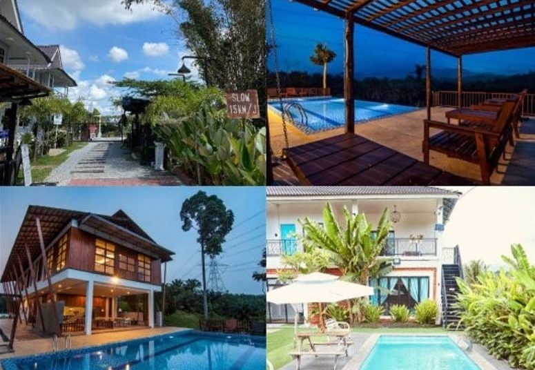 Harga murah dan berbaloi, ini senarai 44 homestay di sekitar Perak yang ada ‘private pool’