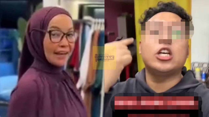 “Dari menyalak macam anjing, aku cabar kau face aku, yang kau hina tu mak aku sial, haa ni anak Makcik Kemboja” “Dari menyalak macam anjing, aku cabar kau face aku, yang kau hina tu mak aku sial, haa ni anak Makcik Kemboja”