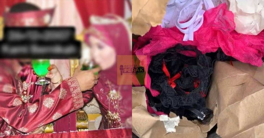 “16 tahun kahwin saya tak pernah dapat hadiah pakaian dalam dari suami, hari ini saya kemas almari, saya terjumpa lingerie dan seluar dalam bukan milik saya” “16 tahun kahwin saya tak pernah dapat hadiah pakaian dalam dari suami, hari ini saya kemas almari, saya terjumpa lingerie dan seluar dalam bukan milik saya”