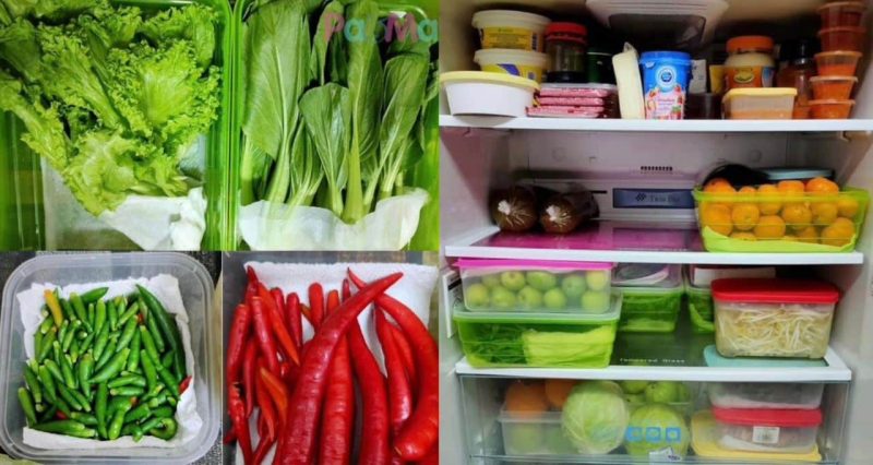 Tip simpan sayur-sayuran agar kekal segar & tahan lama dalam peti sejuk, ada yang sampai berbulan-bulan Tip simpan sayur-sayuran agar kekal segar & tahan lama dalam peti sejuk, ada yang sampai berbulan-bulan