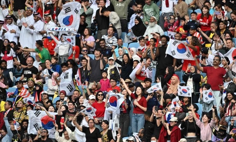 Penyokong Korea mengamuk selepas seri dengan Malaysia