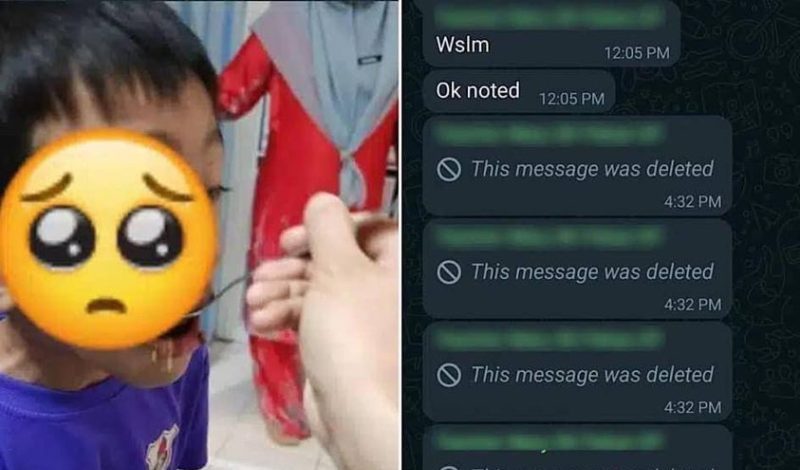 Guru kutuk murid OKU tak sedar tersalah hantar mesej dalam group WhatsApp, nasib bapa sempat ‘screenshot’