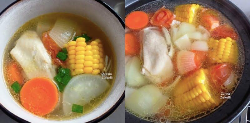 Chinese ABC Soup, resepi paling mudah dan senang