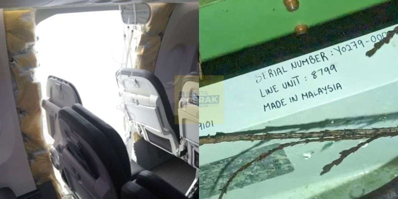 Tular tulisan ‘Made In Malaysia’ pada palam pintu pesawat Alaska Airlines, ini penjelasan menteri
