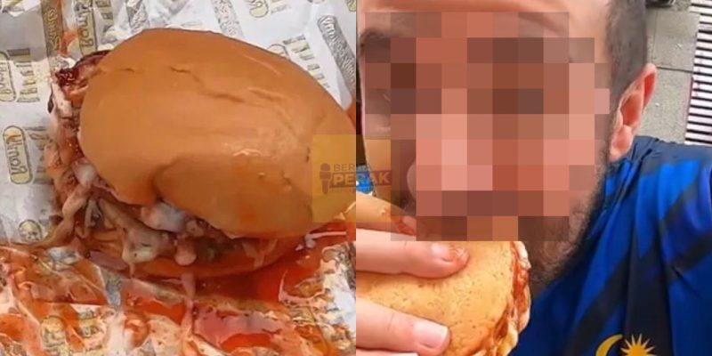 Peniaga dikecam selepas caj pelancong RM10 untuk burger daging tanpa telur & keju