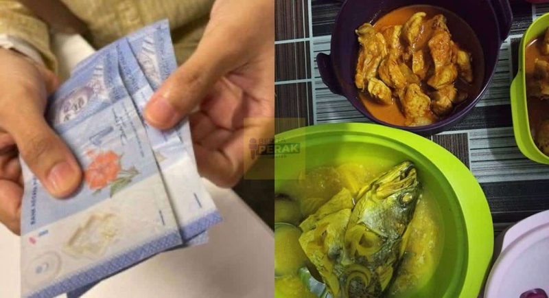 Mahu berjimat, isteri bangun seawal 4 pagi ‘berperang’ di dapur untuk masak bekal anak, duit belanja hulur RM3 dah cukup