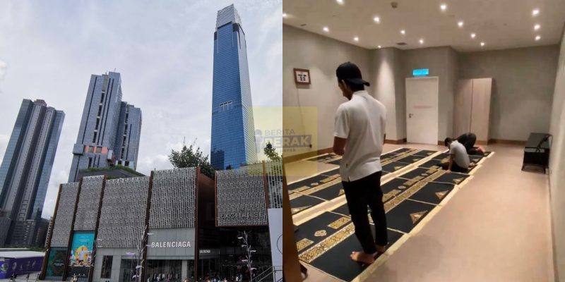 “Surau mall kamu sebesar liang lahad, tak muslim friendly langsung” – Netizen persoal saiz surau di pusat beli belah terkenal di ibu kota