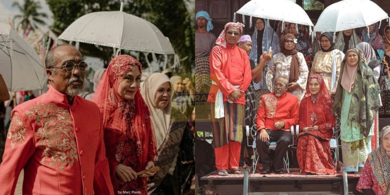 Bekwoh gaya 70-an, majlis sambut menantu Sabri Yunus & Ardini Angeline Tan meriah