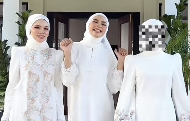 Giliran wajah Marissa Dania pula kena ‘censored’ dengan butik pakaian muslimah