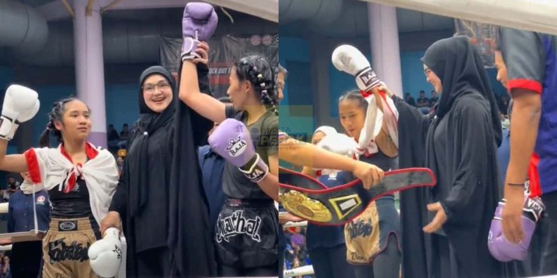 Gelagat Siti Nurhaliza ‘confuse’, tersalah angkat tangan pemenang Muay Thai buat netizen terhibur