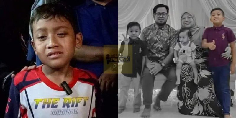“Dah tak boleh peluk, tunggu Attar di syurga” – Empat beranak maut kemalangan, anak sulung 9 tahun jadi yatim piatu “Dah tak boleh peluk, tunggu Attar di syurga” – Empat beranak maut kemalangan, anak sulung 9 tahun jadi yatim piatu