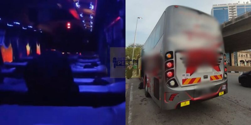 Penat dipaksa kejar trip, pemandu bas bawa laju dan ugut brek mendadak