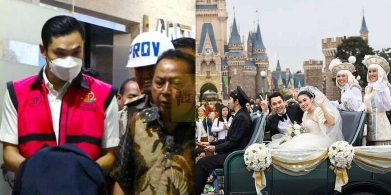 Suami Sandra Dewi ditangkap kes rasuah, netizen ungkit nikah di Disneyland dan beri jet peribadi pada anak