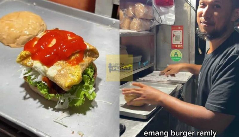 “Mantap!” – Raih hampir sejuta views, netizen teruja jumpa burger Ramly dijual di Indonesia